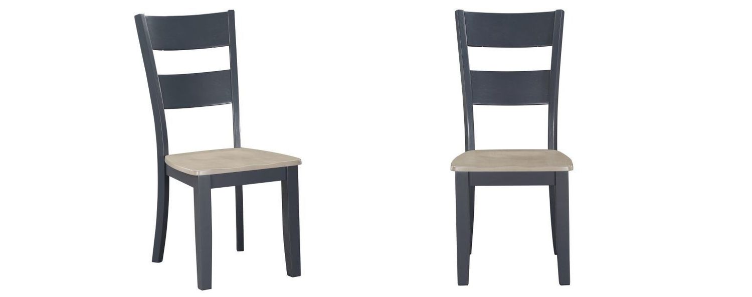 8210 Grey / Graphite Dining 8210-521-S Dining Chair 18” x 18” x 39”