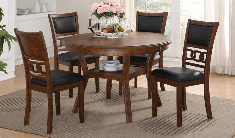 D1701 Gia Dining Table 47.25”L x 47.25”D x 30”H
