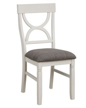 C8615D Anna Grey C8615D-D2E Side Chair 17” X 17.5” X 38”