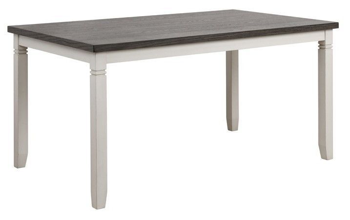 C8615D Anna Grey Dining Table Top 60” X 36” X 31”