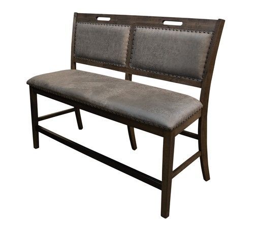 Colorado Grey Pub Bench