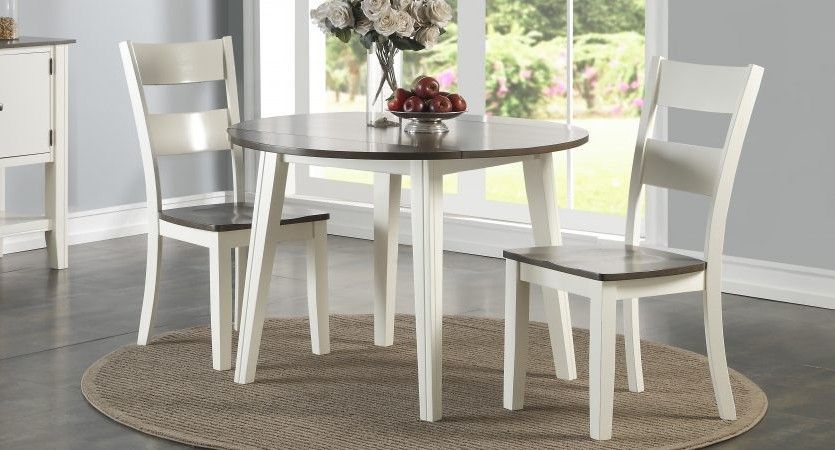 Dining Drop Leaf Table and 2 Chairs