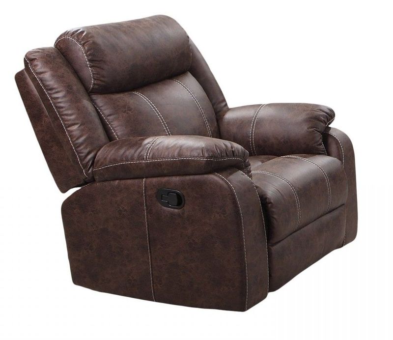AWF Chaise Glider Buckskin Recliner AWF Chaise Glider Buckskin Recliner