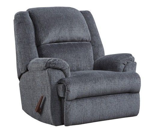 Denali Indigo Rocker Recliner