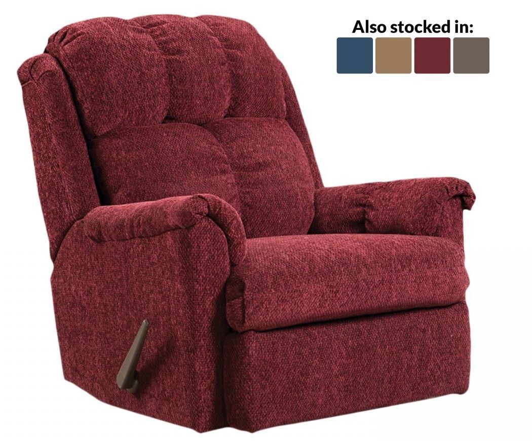 AWF Tahoe Wine Rocker Recliner AWF Tahoe Wine Rocker Recliner