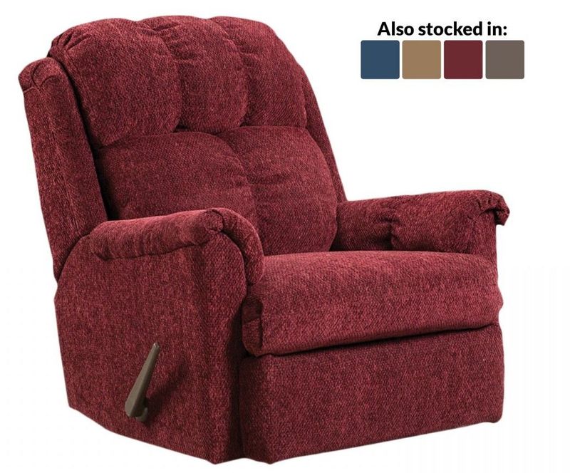 AWF Tahoe Wine Rocker Recliner AWF Tahoe Wine Rocker Recliner