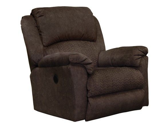 Malloy Power Rocker Recliner Chocolate