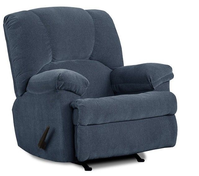 AWF Cassian Indigo Rocker Recliner AWF Cassian Indigo Rocker Recliner