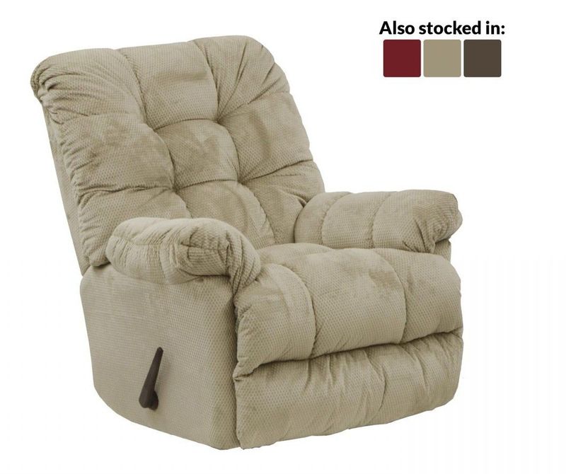 Catnapper Nettles Doe Rocker Recliner with Heat and Massage