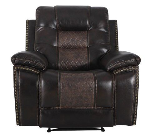 Commander Brown Glider Recliner