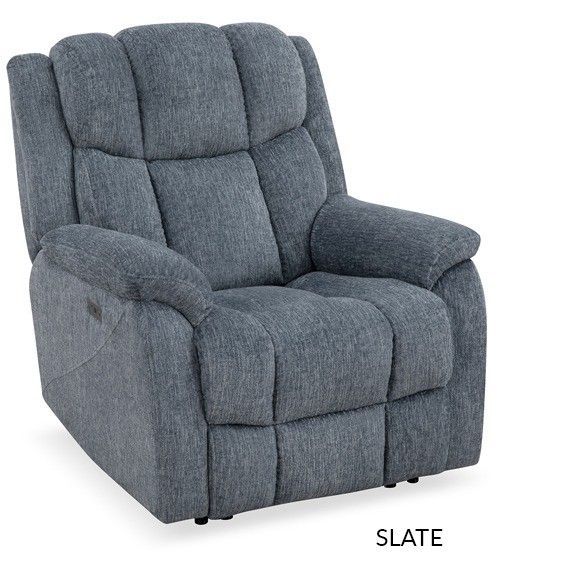 Calgary Slate Power Wallhugger Recliner