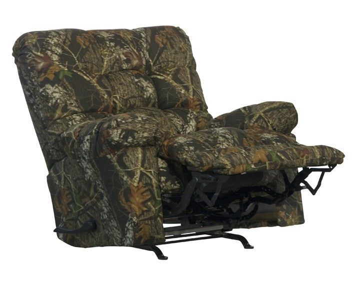 Catnapper Cloud Nine Mossy Oak Chaise Rocker Recliner