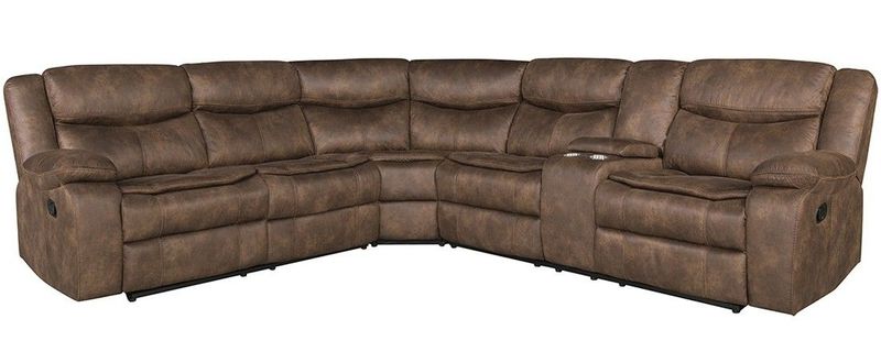 6967 Dorado Walnut 3PC Sectional 6967 Dorado Walnut 3PC Sectional
