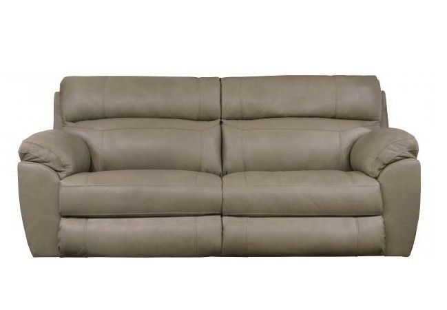 Costa Putty Leather Power Reclining Sofa