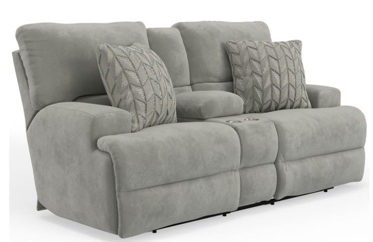 61280 Renaldo Stone 61289-1816-28 Power Reclining Loveseat