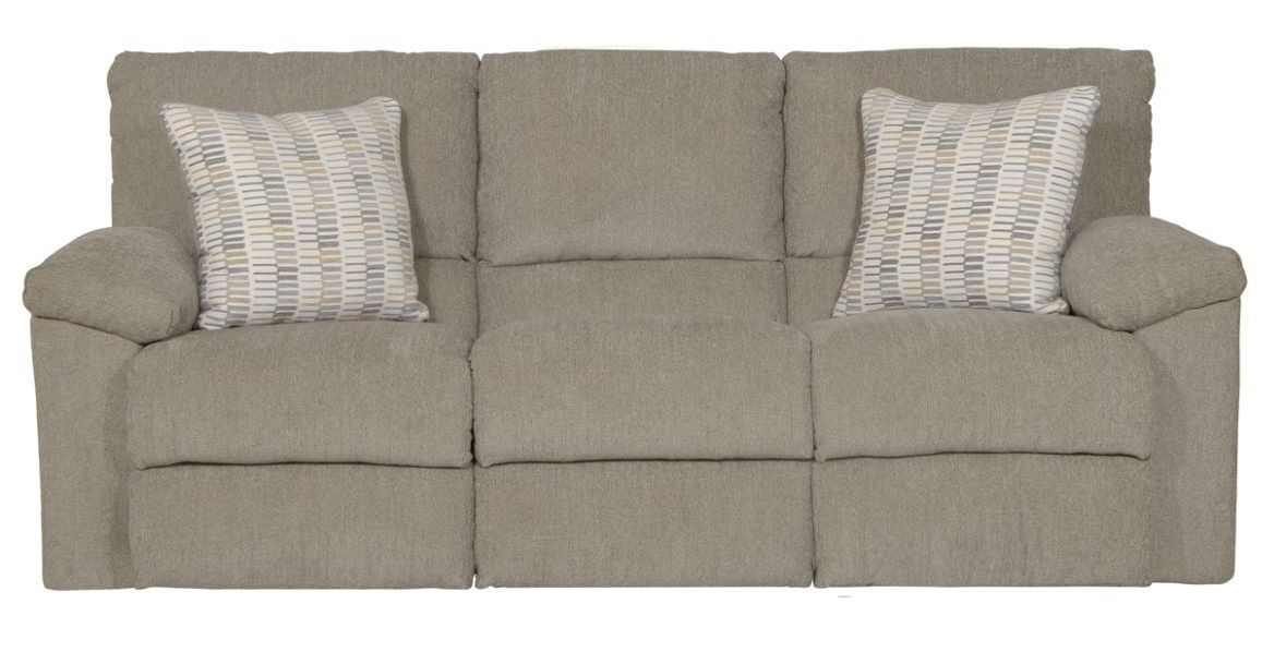 106 Tyler Pewter 1061-1710-28 Reclining Sofa