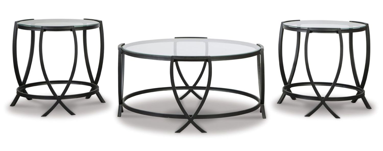 T115 Terrapin T115-TB-3PK Coffee Table & 2 End Tables