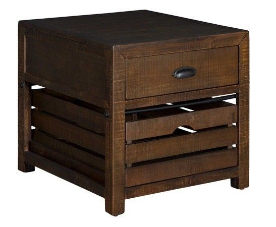 3266TL Homestead Brown END TABLE