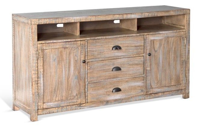 3563 Weathered Brown TV Stand 3563 Weathered Brown TV Stand