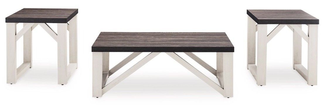 T236 Danville 3PC COCKTAIL TABLE WITH 2 END TABLES T236 Danville 3PC COCKTAIL TABLE WITH 2 END TABLES