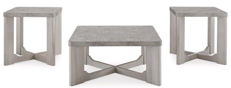 T247 Greenwood 3PC COCKTAIL TABLE WITH 2 END TABLES