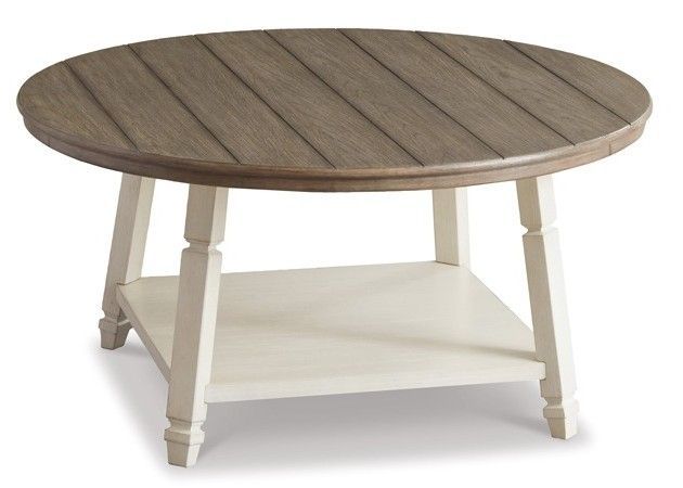 T377 Riverside White COCKTAIL TABLE