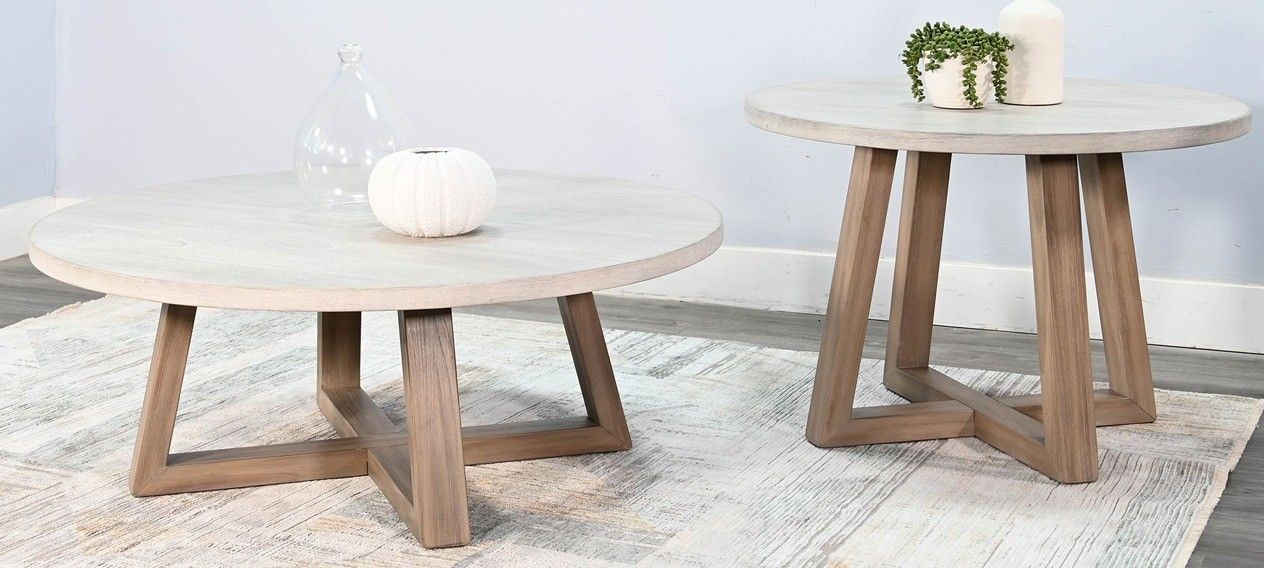 3190 Rogan Light Grey 3PC 3 PACK (COCKTAIL TABLE & TWO END TABLES)