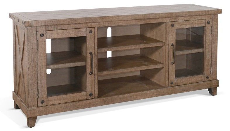 3644DR Vivian Light Brown TV Console 3644DR Vivian Light Brown TV Console
