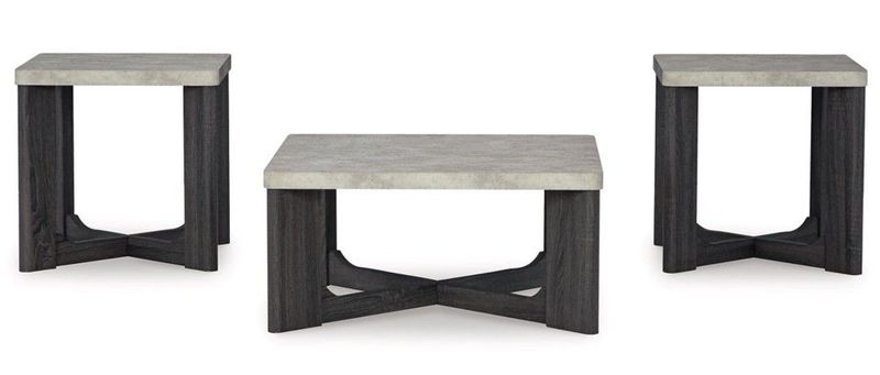 T251 Sherwood 3PC COCKTAIL TABLE WITH 2 END TABLES