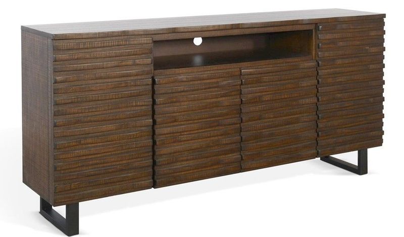 3646 Contempo Brown TV Console