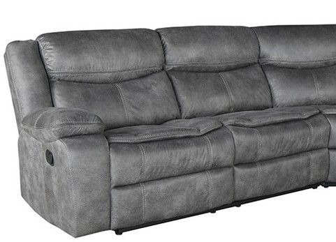 6969E -LAF -DC Dorado Charcoal Reclining Loveseat