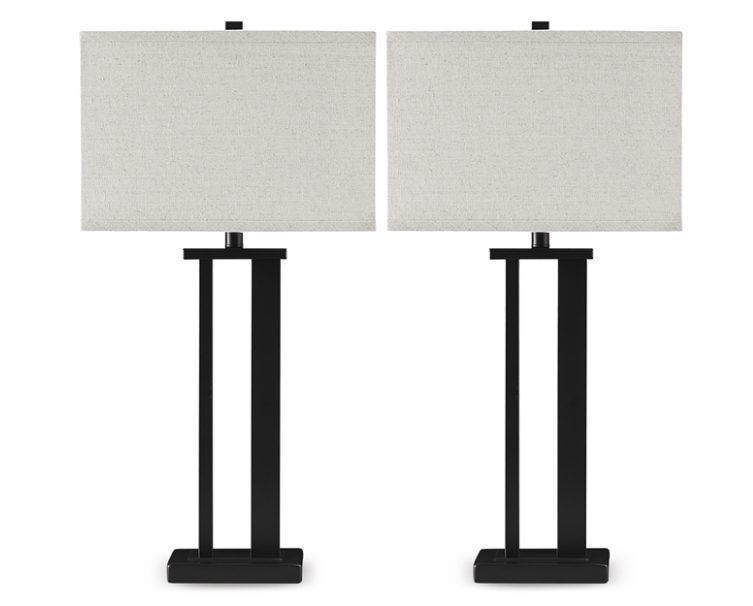TLM-L204074-AB Aniela Bronze Lamps 2PC Set