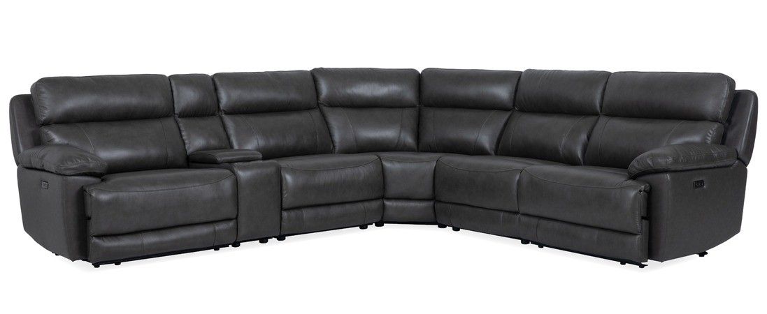 70696 Madrid Granite 6PC Sectional 70696-W-MG CORNER WEDGE