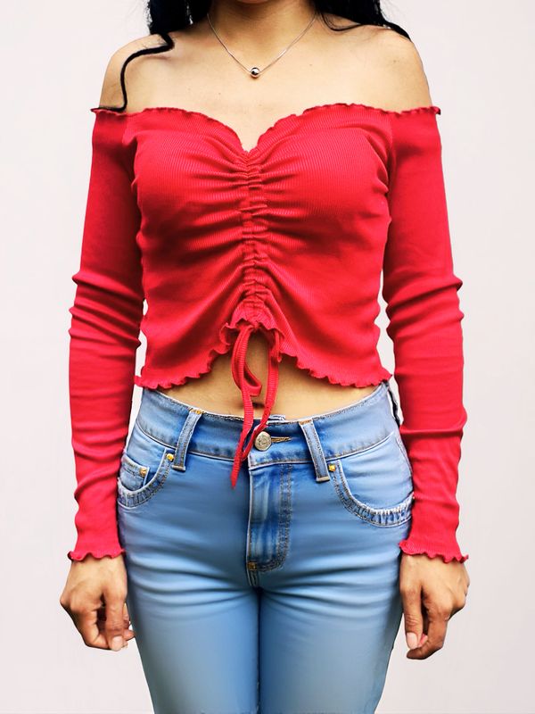 Blusa Cherry Flame