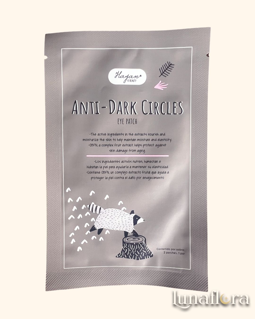 Parche ocular antiojeras Hayan Beauty