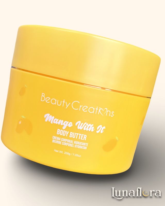 Body Butter Mango with it