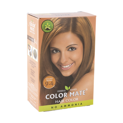 Краска для волос Color Mate Hair Color (тон 9.4, золотисто-коричневый)