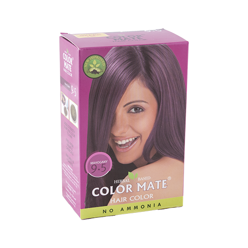 Краска для волос Color Mate Hair Color (тон 9.5, красное дерево)