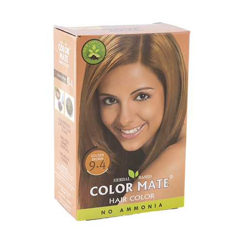 Краска для волос Color Mate Hair Color (тон 9.4, золотисто-коричневый)