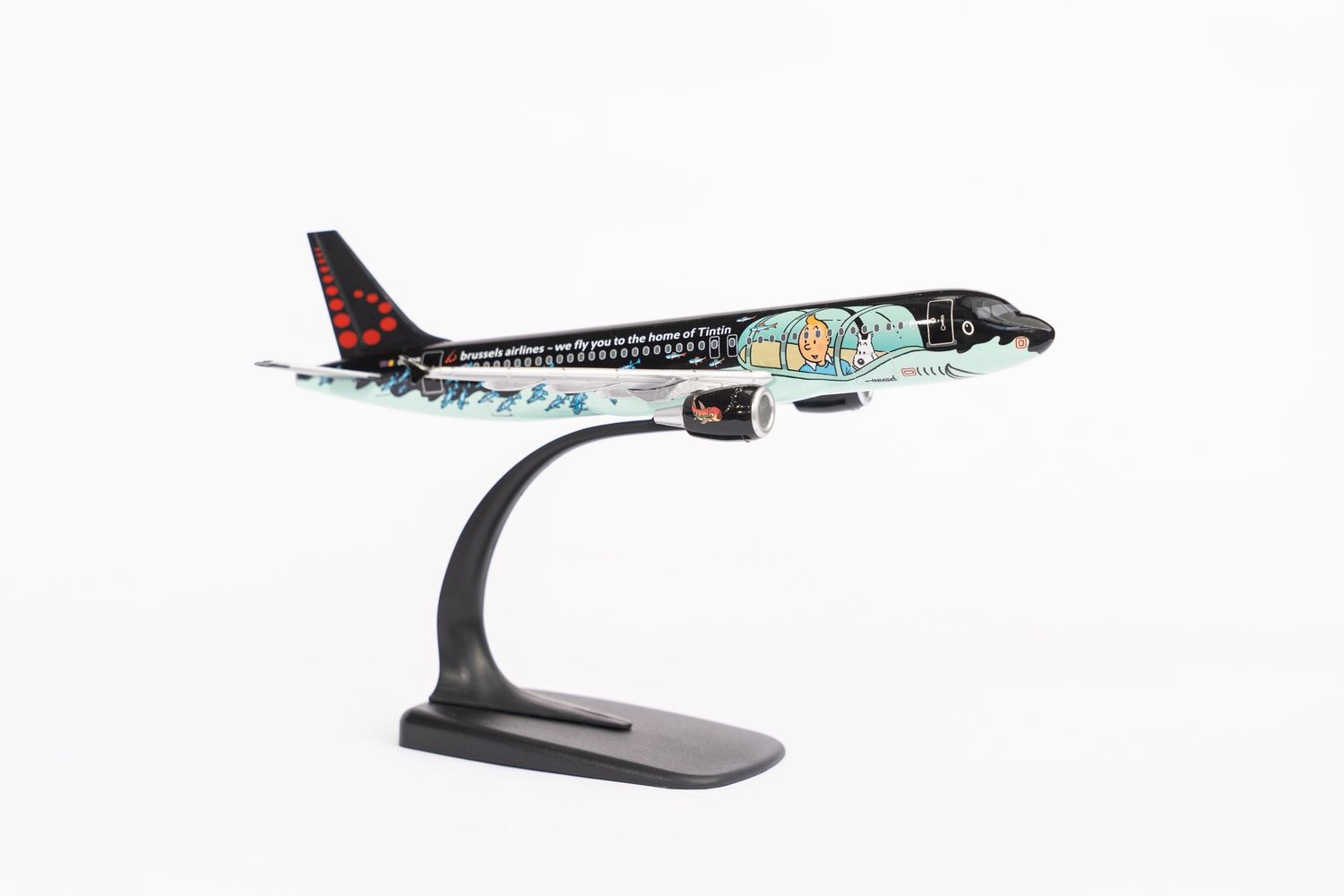 Brussels Airlines “Rackham TINTIN” A320-200 OO-SNB 1:200