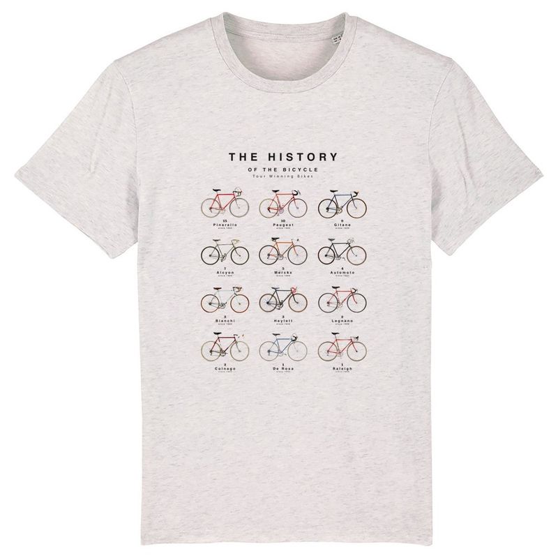 The Vandal - T-shirt - History of the Bicycle 2.0