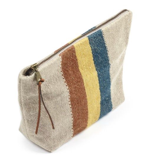 The Belgian Pouch - 100% linen, Teksten: Mercurio
