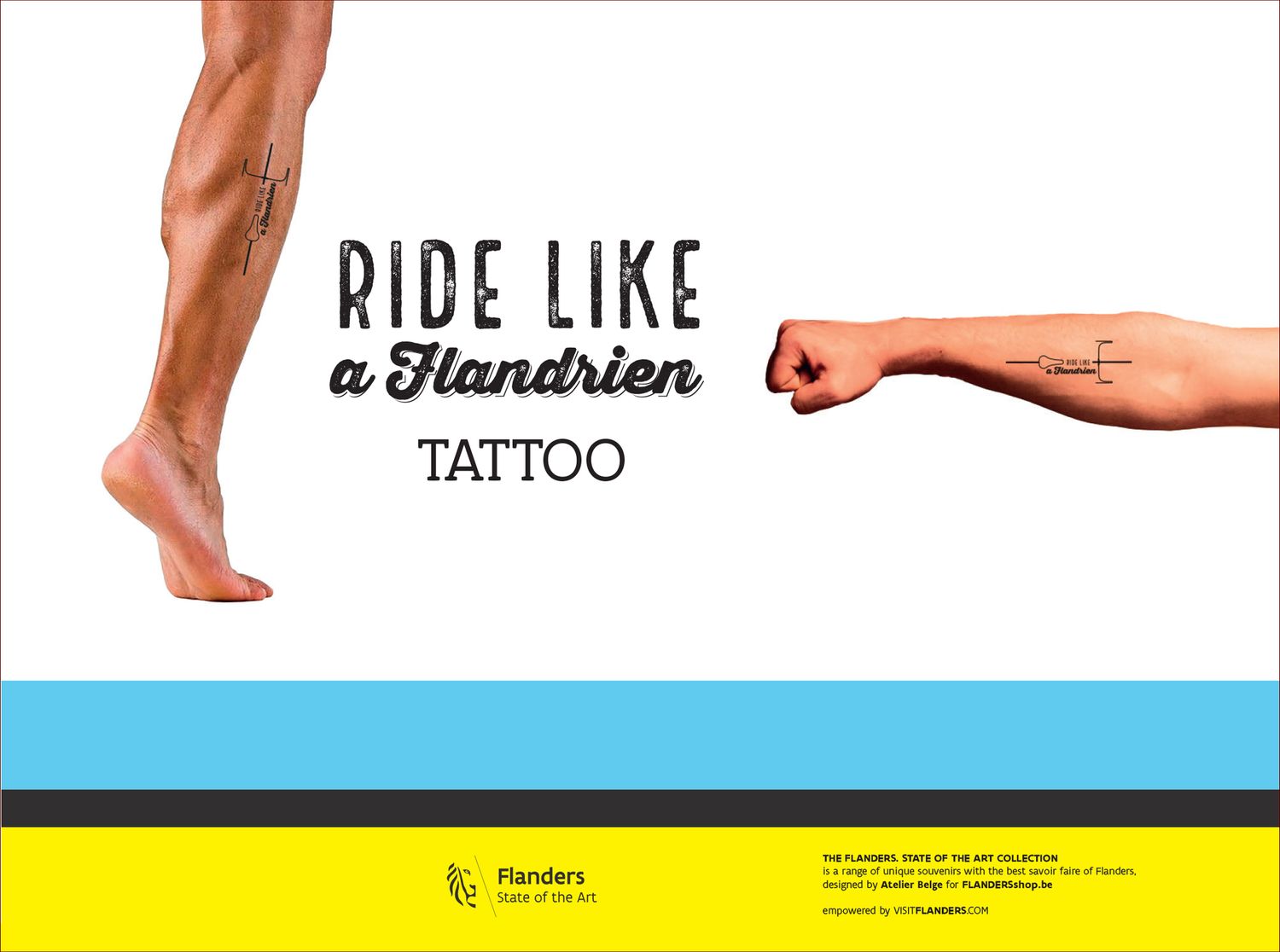 Ride like a Flandrien - Tattoo