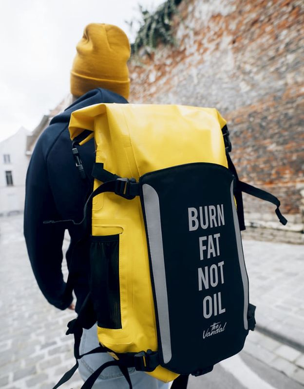 The Vandal - Waterproof Backpack - Yellow