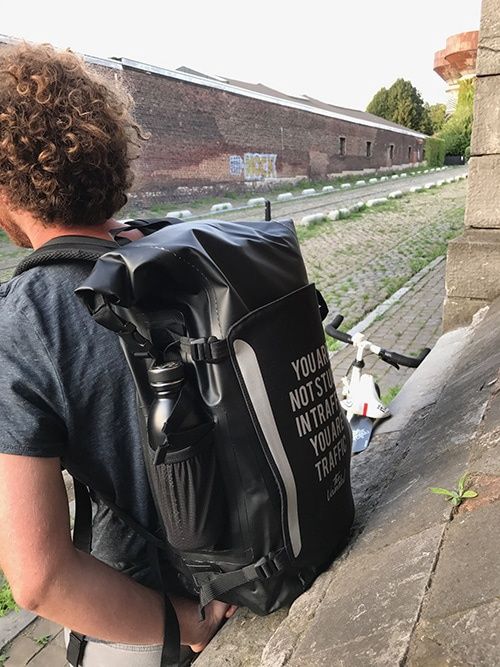 The Vandal - Waterproof Backpack - Black rugzak