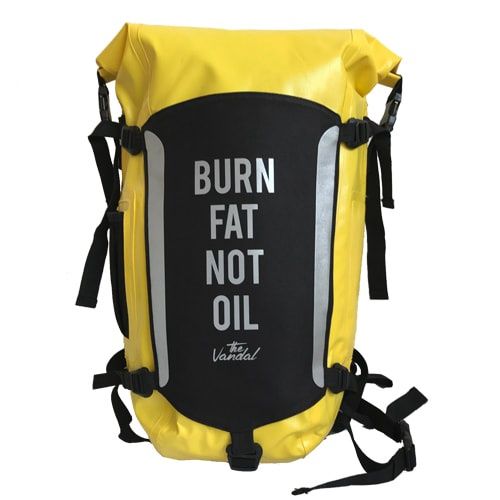 The Vandal - Waterproof Backpack - Yellow, Colour: Yellow