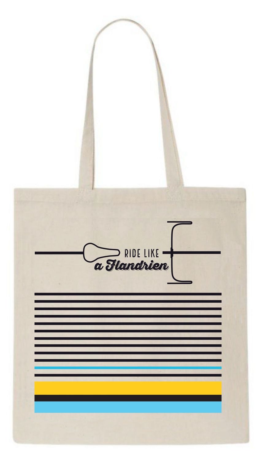 Ride Like a Flandrien - tote bag