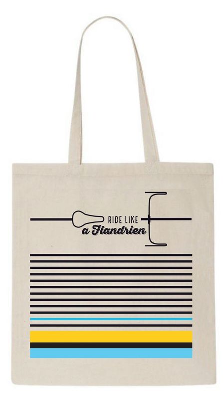 Ride Like a Flandrien - tote bag
