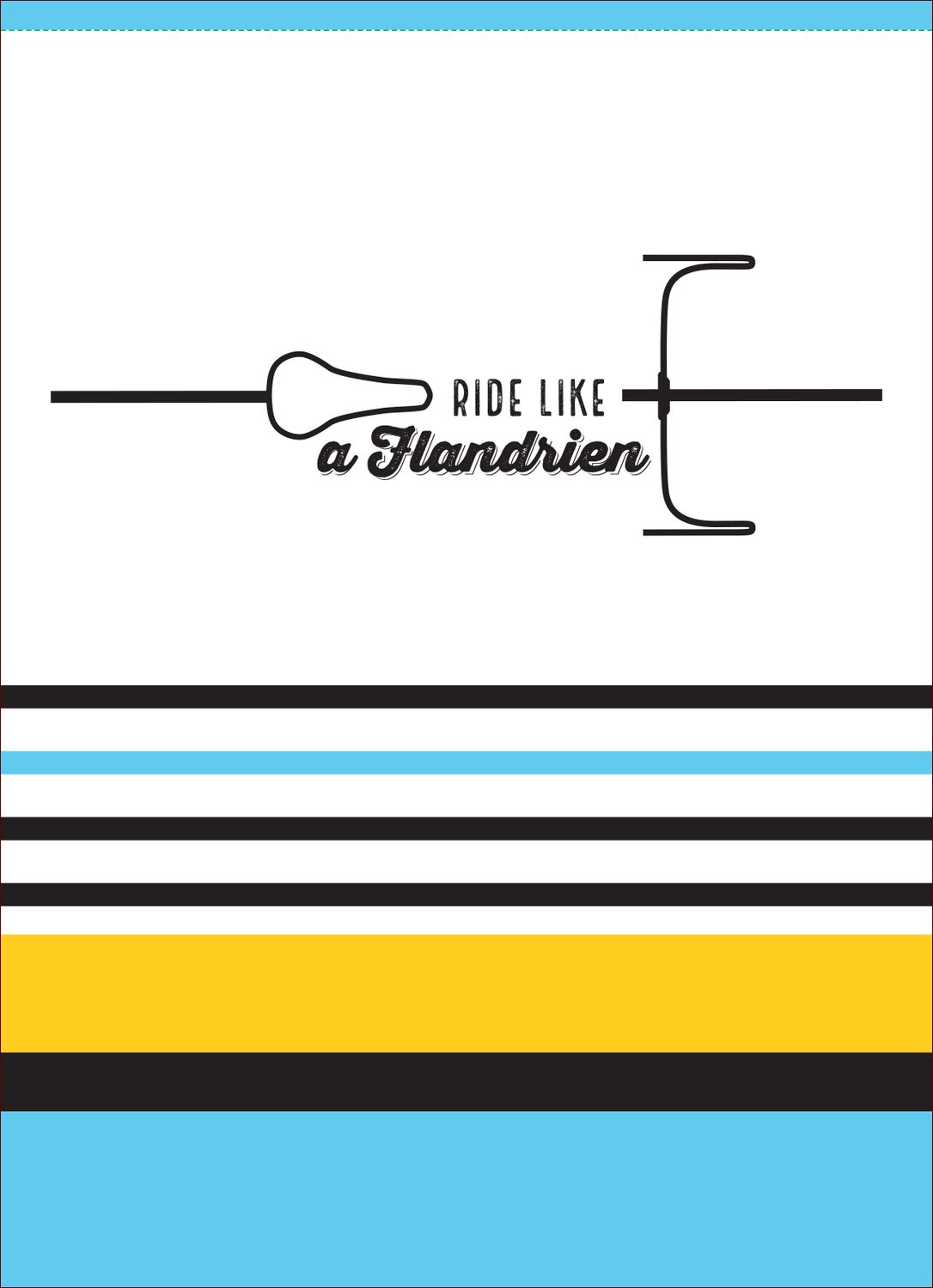 Ride like a Flandrien - Small Notebook