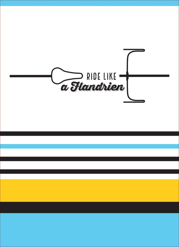 Ride like a Flandrien - Small Notebook
